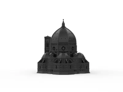 Duomo Florence Cathedral 3D print model