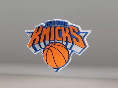 NBA New York Knicks Logo 3D model