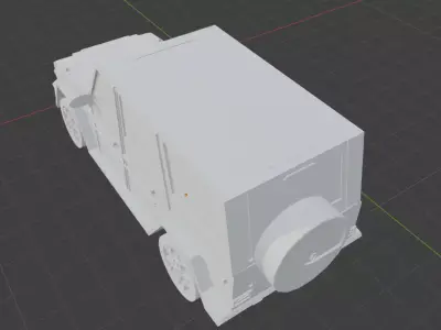 Mercedes G-Class 3D print model