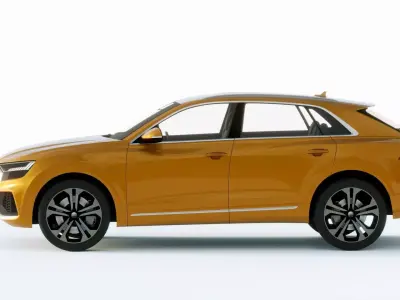 Audi Q8 2019 3D model