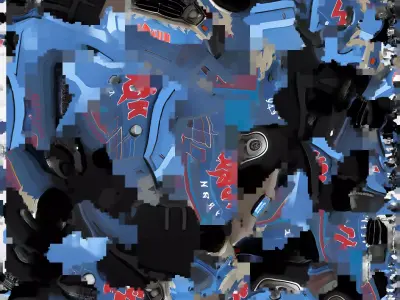 STRANGER THINGS Props Voiture Radio Low-poly 3D model