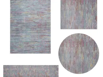 9 in 1 Rug Collection No 31 Low-poly 3D model