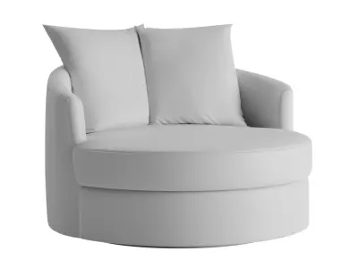 Millie Grande Swivel Chair 3D model