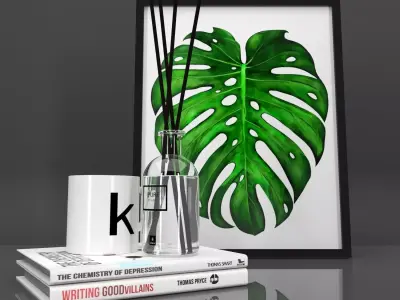 decorative set 00  3D model