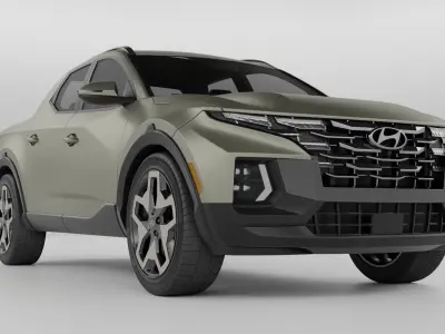 Hyundai Santa Cruz 2022 3D model
