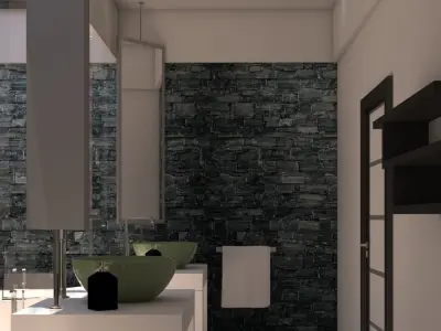 Bathroom 44 3D model
