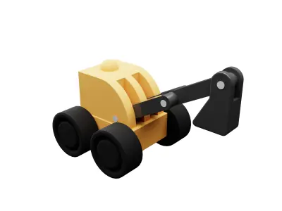 Adorable Printable Toy Vehicle Set for Kids - Commercial Use 3D print model