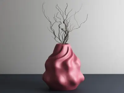 vase pot planter 3d print 851 3D print model
