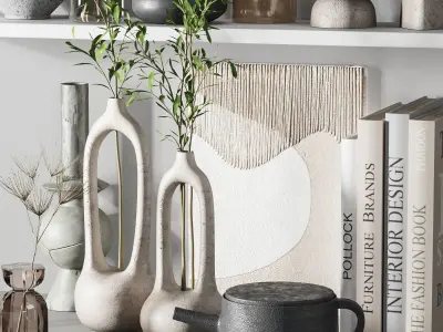 Decorative set014 3D model