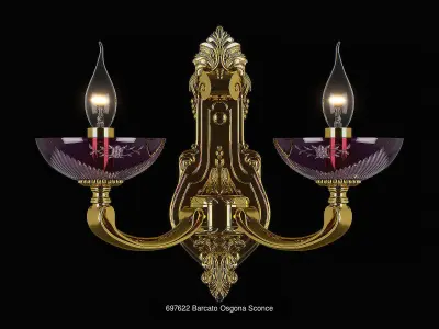 697 Barcato Osgona Collection of Vintage Lamps 3D Model Pack