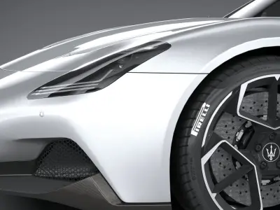 Maserati MC20 2021 LowPoly 3D model