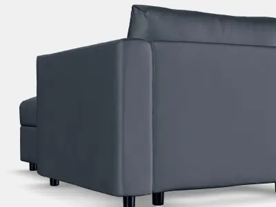 VIMLE Cover for chaise longue 4 Low-poly 3D model