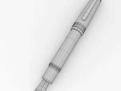 Fountain Pen 3D model