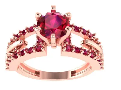 Diamond Ring  3D print model