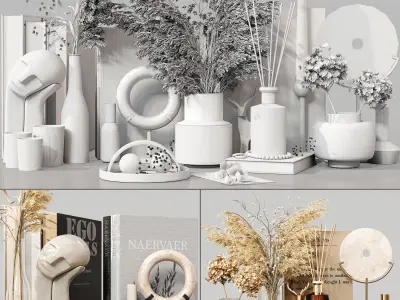 Decorative Set 090 3D model