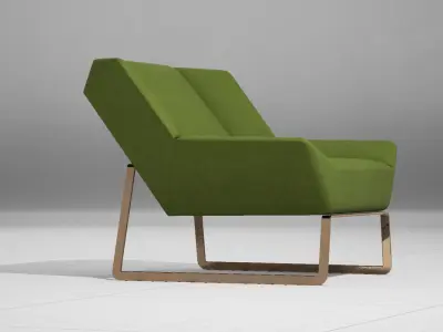 Molteni and C Tight Chair Low-poly 3D model