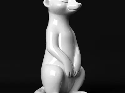 Meerkat 3D print model