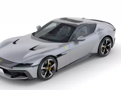 Ferrari 12 Cilindri 2024  3D model