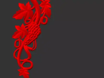 flower design21 3D model