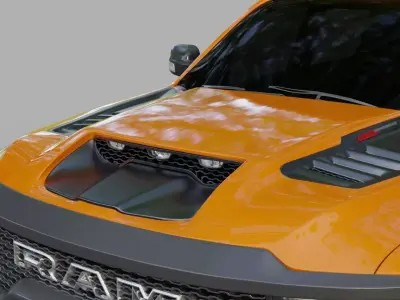 2020 Dodge RAM 1500 TRX 3D model