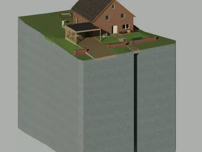 Einfamilienhaus House 3D model