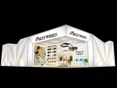 Exhibition - Area - 25X18-3DMAX2009-014 3D model