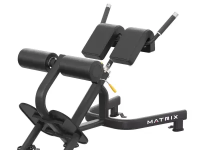 Magnum Back Extension Bench 3D model