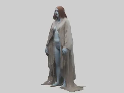 Doppelganger Model 1 Low-poly 3D model