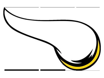 Minnesota Vikings Football Helmet 3D model