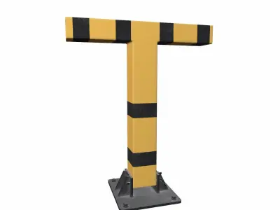 Stopper Low-poly 3D model