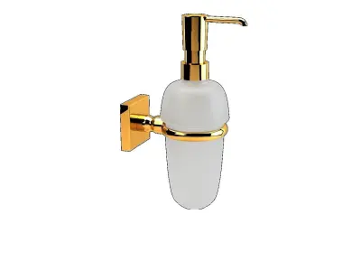 Bay Liquid Soap Dish Glass 3D model