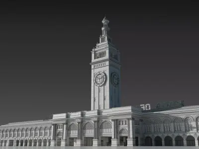 San Francisco Ferry Building 3D model
