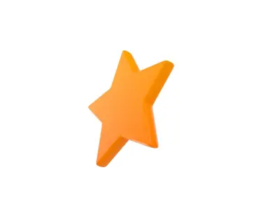 Symbol010 Star 3D model