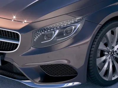 Mercedes-Benz S-Class Cabriolet 2018 3D model