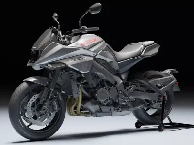 Suzuki Katana 2019 Low-poly 3D model