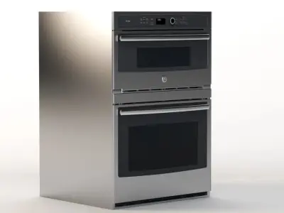 General Electric Pt9800shss 30 Convection Oven 3D model