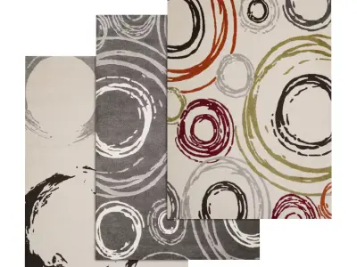 Rug Set 409 3D model