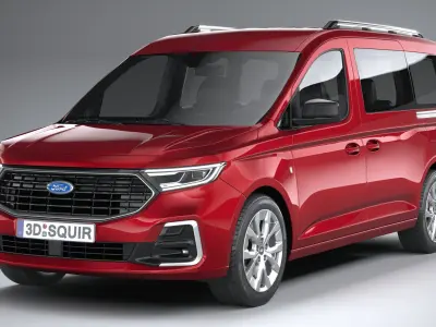 Tourneo Connect Long 2022 3D model