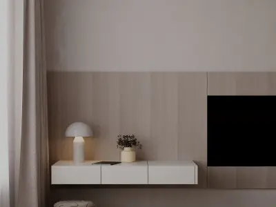 Bedroom Interior Design 3D model