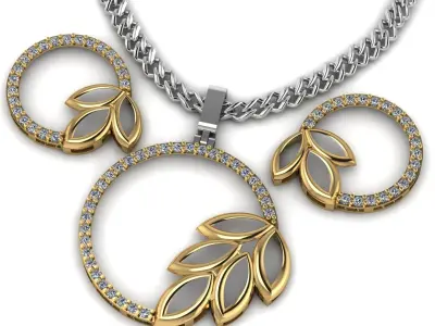 Necklace 3D print model purchase