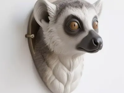 lemur 3D print model