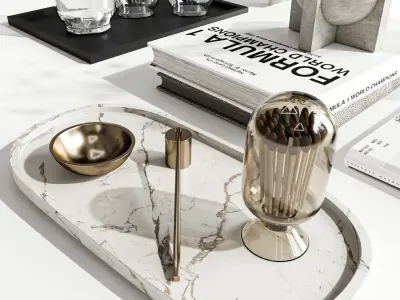 Decorative set-H08 3D model