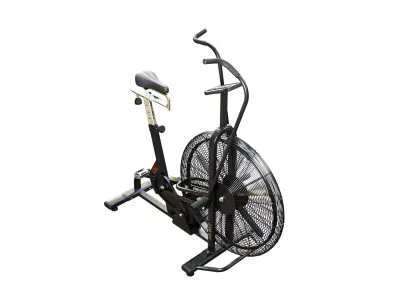 Spin Bike Low-poly 3D model