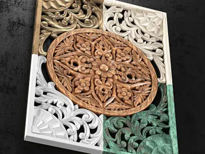 Ornament opps Vol 01 3D model