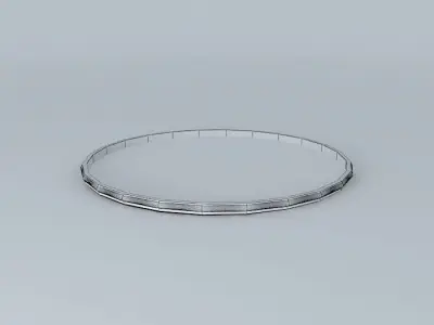 DETAIL ROUND PLASTER Free 3D model