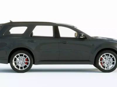 Dodge Durango SRT Hellcat 2021 3D model