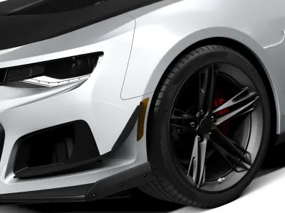 Chevrolet Camaro ZL1 1LE 2018 3D model