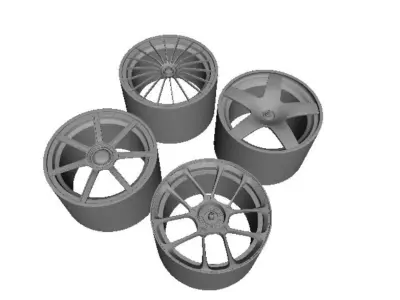 Rim 3D Print Model 3D print model