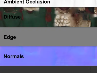 Green Man an African wood sculpture 3d scan 3D model