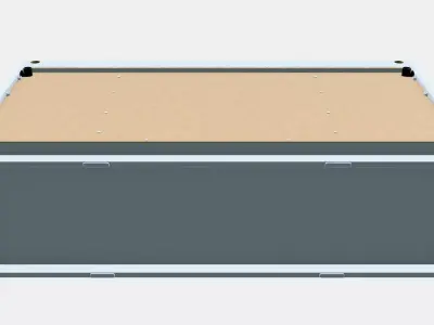 HAUGA Sideboard 2 Low-poly 3D model